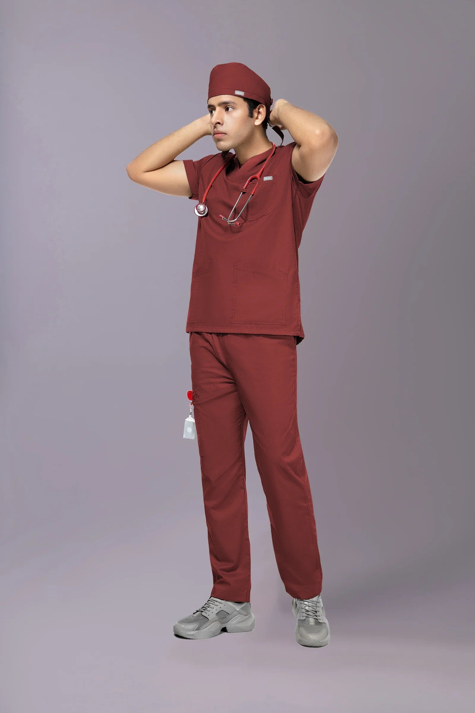 Renei 3-Pocket Scrub Set
